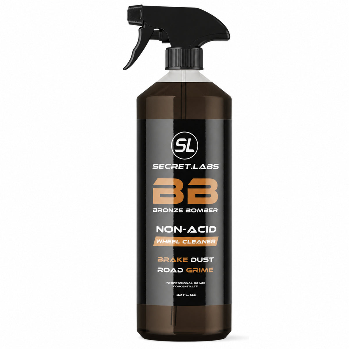 Limpiador de ruedas no ácido Bronze Bomber (32 oz)