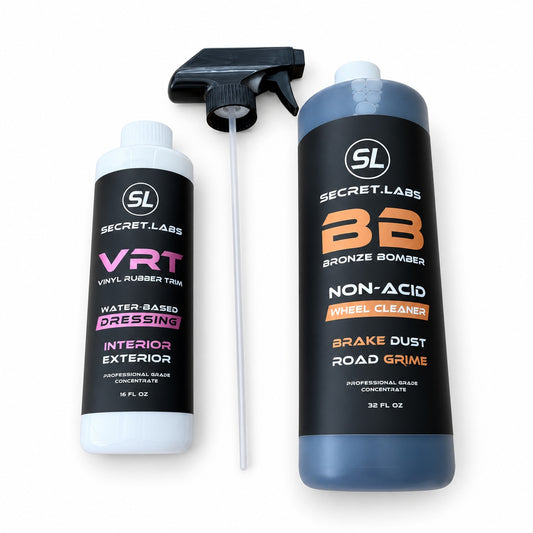 The Secret Wheel Kit: Bronze Bomber 32 oz and VRT 16 oz with sprayer