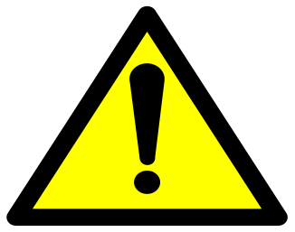 California Proposition 65 warning symbol